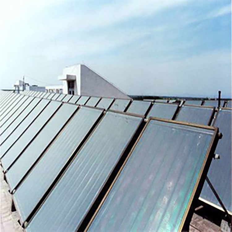 湖北平板太阳能热水工程